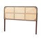 Bali & Pari Lainer Modern Bohemian Natural Rattan Queen Size Headboard 236-13326-ZORO - alternate 1